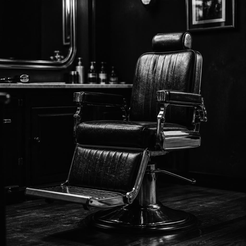 Barbersessel im Finesse Barbershop Volketswil