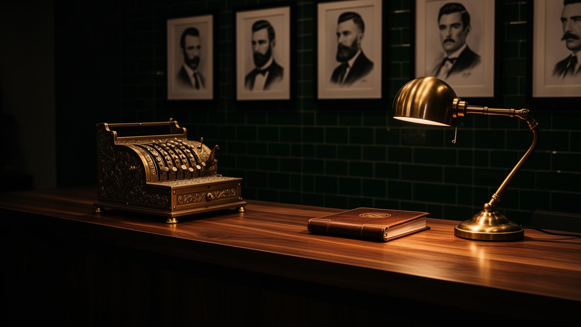 Kunde im Wartebereich des Finesse Barbershop in Volketswil vor dem Termin